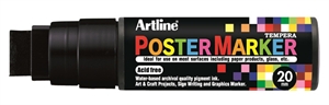 Artline Poster Marker 20 schwarz.